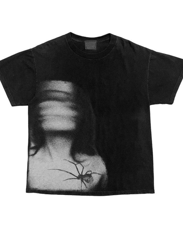 FACE Graphic Print T-Shirt - Washed Cotton Tee